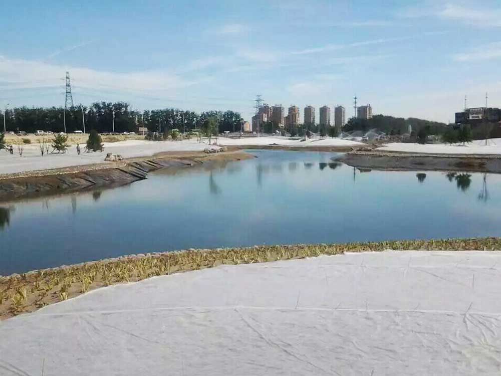 人工景观湖防渗工程