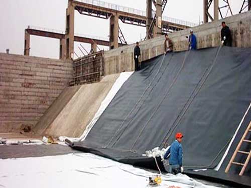 水库人工湖蓄水工程